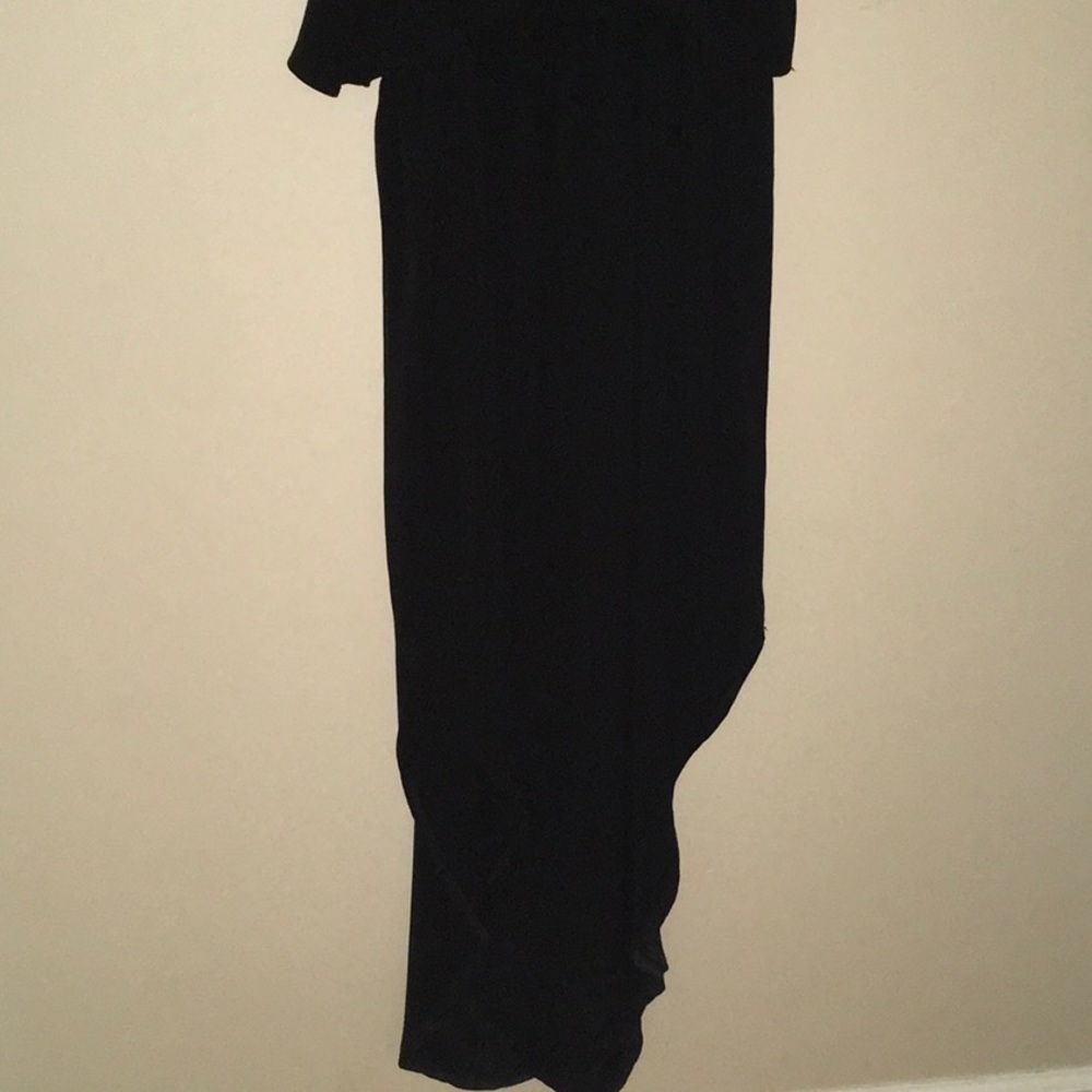 Nerlerolian medium sleeveless summer dress black comfy Crepe Feel - Picture 13 of 16